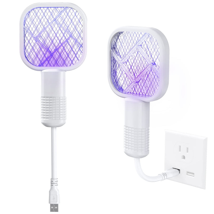 2-in-1 Portable Mosquito Killer & Bug Zapper with UV Night Light