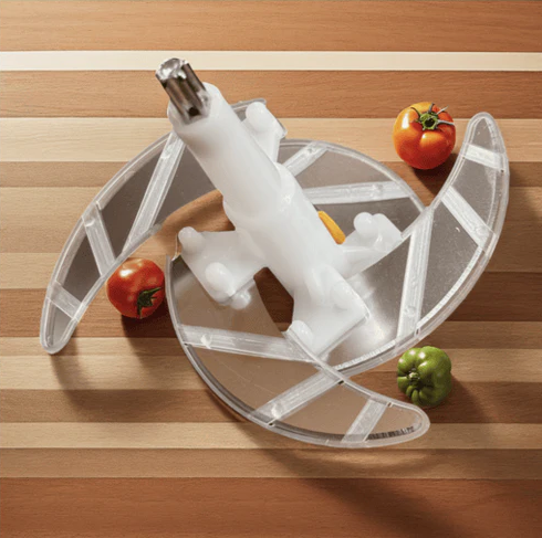 2L Stainless Steel Manual Food Chopper | Heavy Duty Vegetable & Meat Cutter