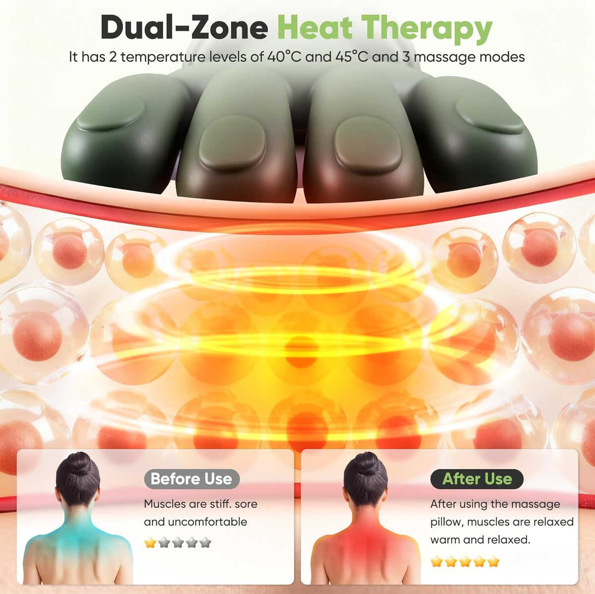 Turtle 4D Kneading Neck & Shoulder Massager with Heat