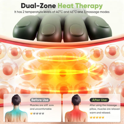 Turtle 4D Kneading Neck & Shoulder Massager with Heat