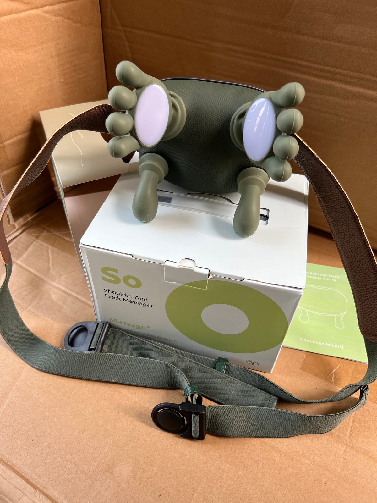 Turtle 4D Kneading Neck & Shoulder Massager with Heat