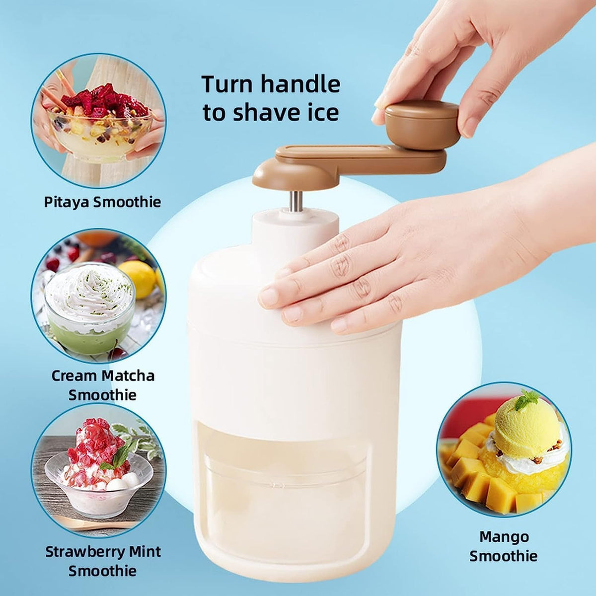 Ice Shaver Machine –  Slush & Smoothie Maker