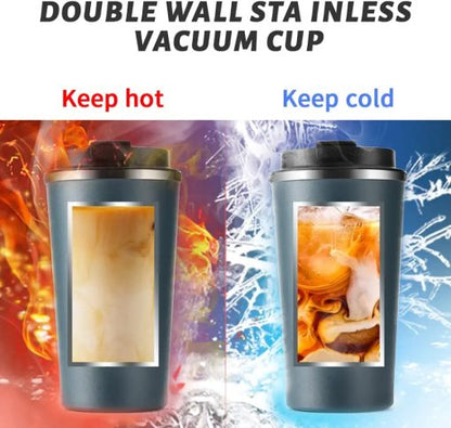 304 Stainless Steel Vacuum Insulated Coffee Cup with Lid