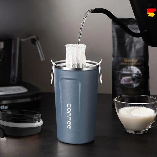 304 Stainless Steel Vacuum Insulated Coffee Cup with Lid
