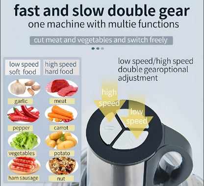 Silver Crest 3L Electric Chopper – 1000W Powerful Motor