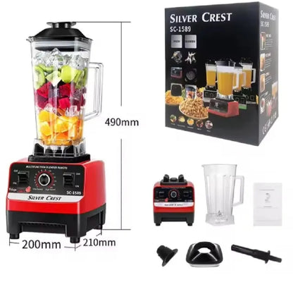 Silver Crest 2-in-1 Blender & Grinder with Variable Speed