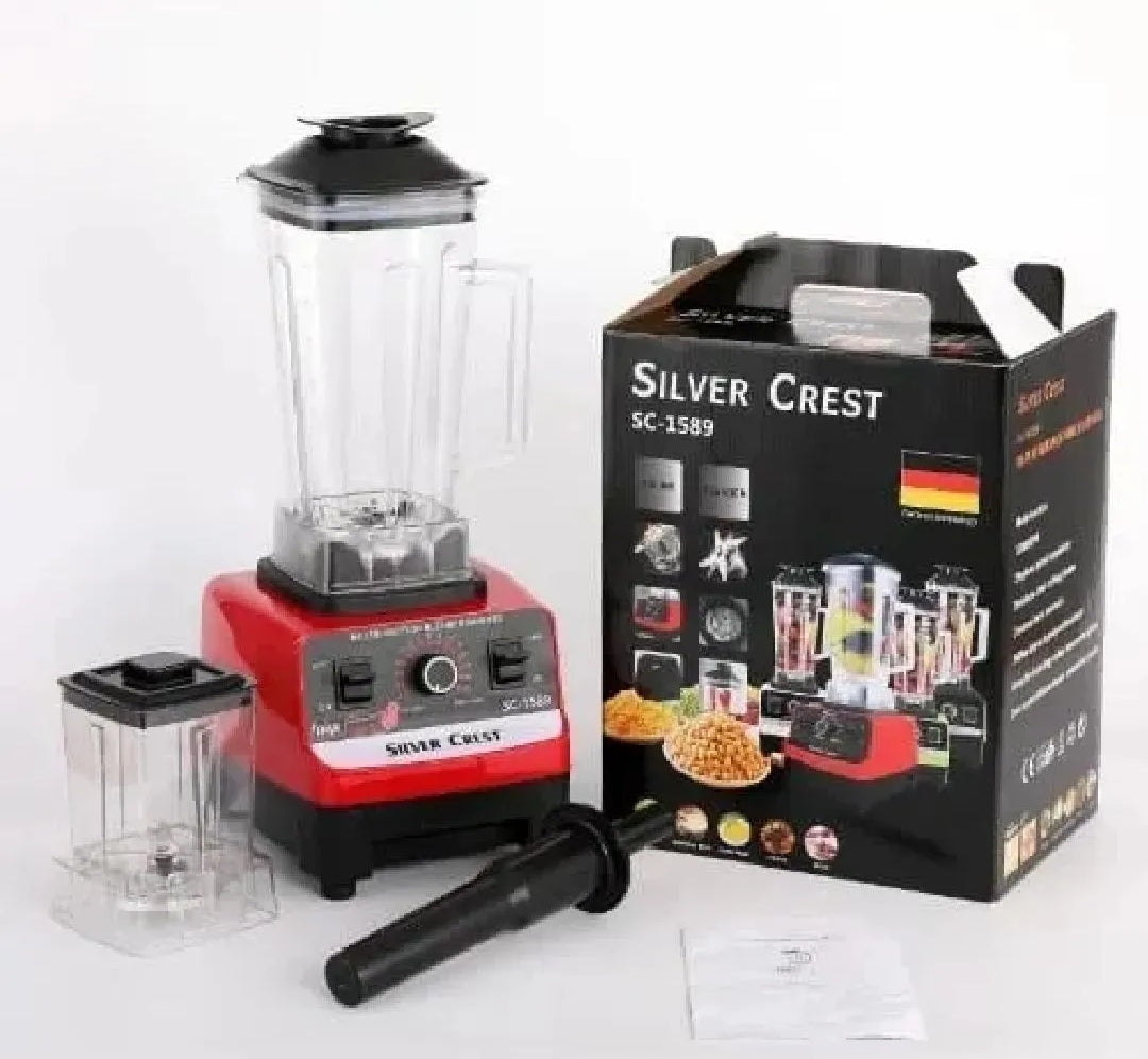 Silver Crest 2-in-1 Blender & Grinder with Variable Speed