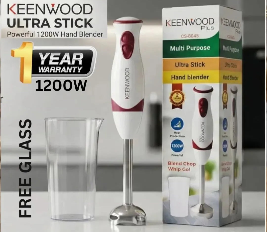 Keenwood Plus Ultra Stick Hand Blender – 1200W