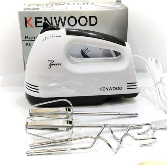 Kenwood 7-Speed Electric Hand Mixer with Beaters & Dough Hook