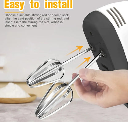 Kenwood 7-Speed Electric Hand Mixer with Beaters & Dough Hook