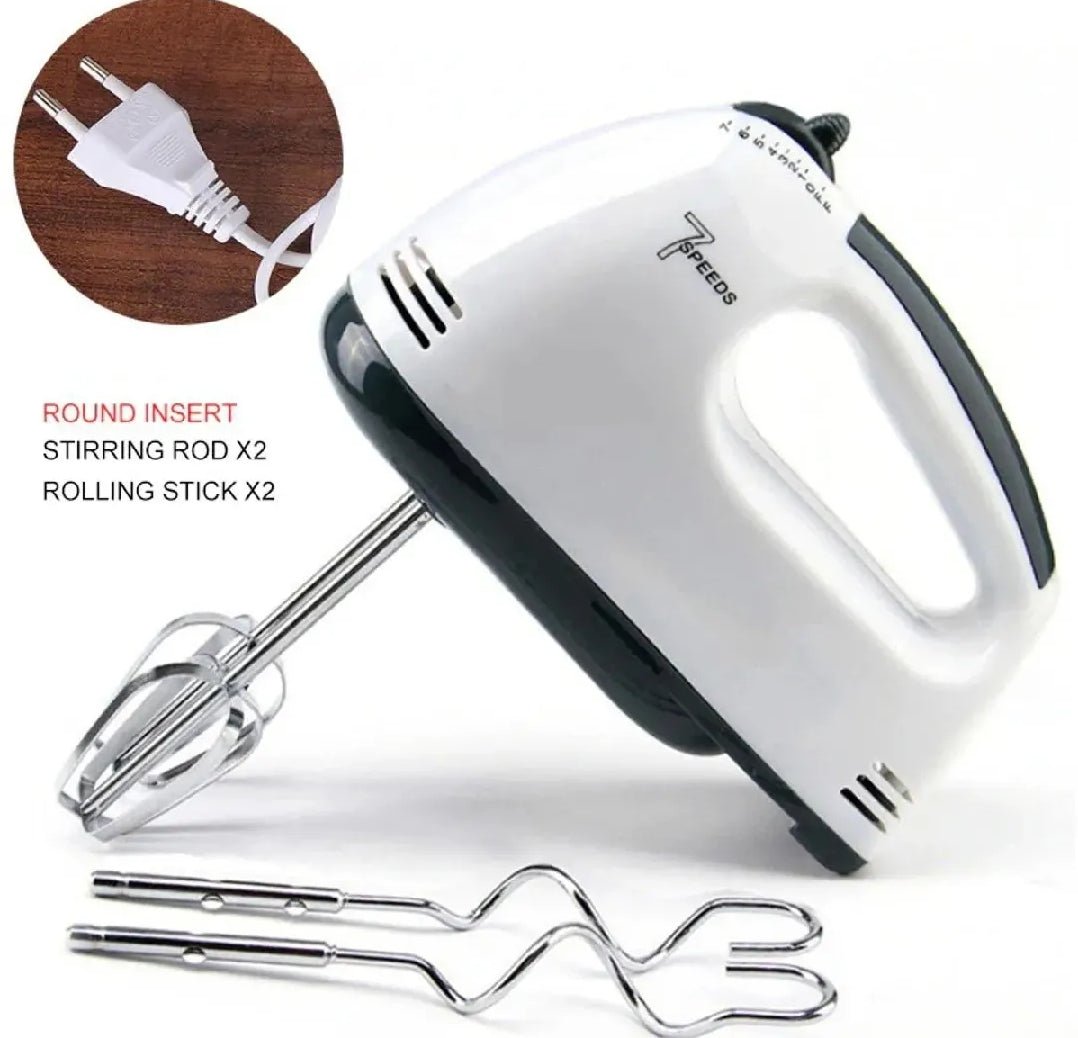 Kenwood 7-Speed Electric Hand Mixer with Beaters & Dough Hook