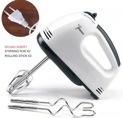 Kenwood 7-Speed Electric Hand Mixer with Beaters & Dough Hook