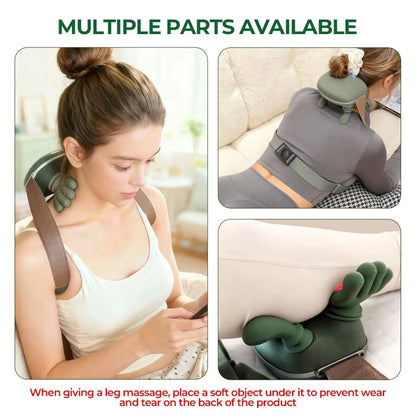 Turtle 4D Kneading Neck & Shoulder Massager with Heat