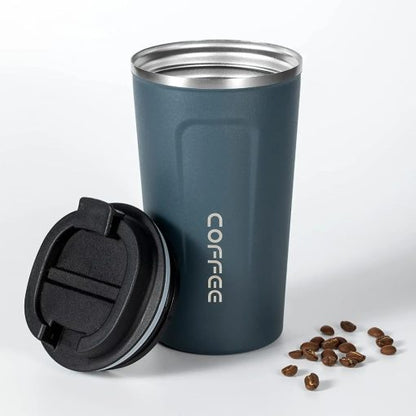 304 Stainless Steel Vacuum Insulated Coffee Cup with Lid