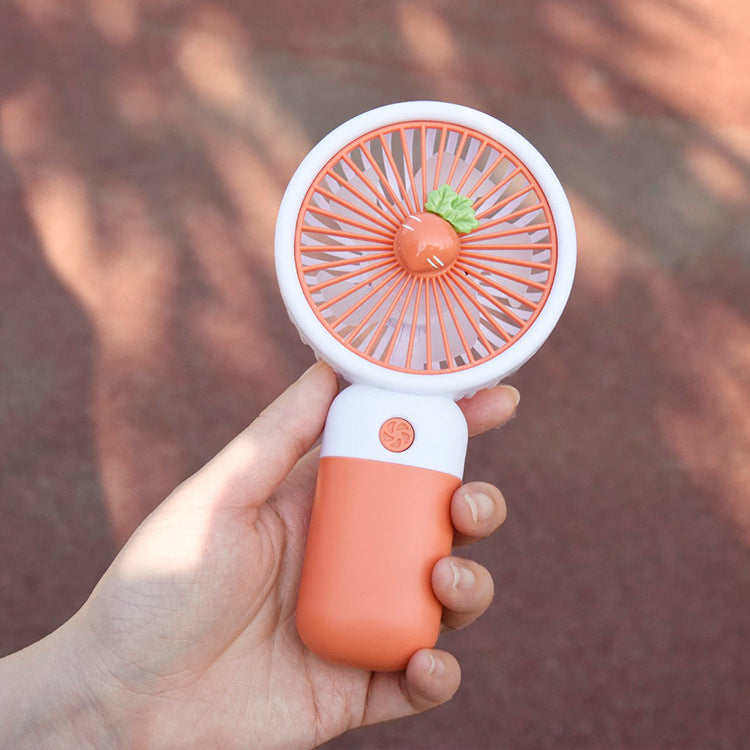 Mini Portable Fan with Fruit Design