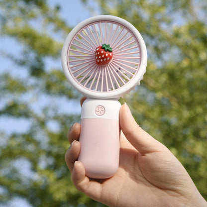 Mini Portable Fan with Fruit Design