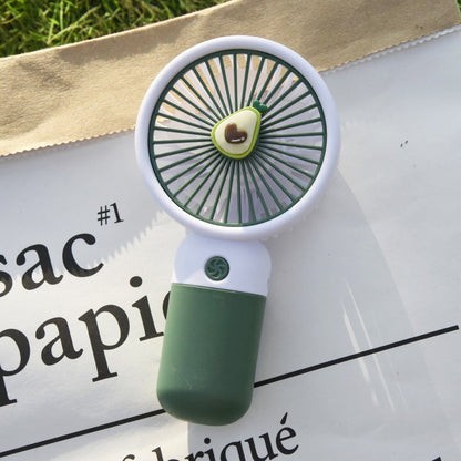 Mini Portable Fan with Fruit Design