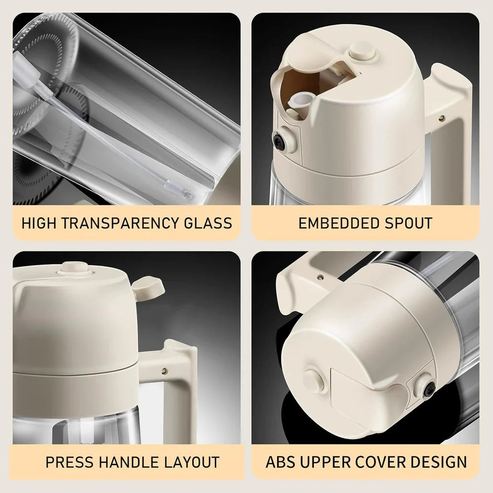 470ml Oil Sprayer Bottle – Spray & Pour Dual Use