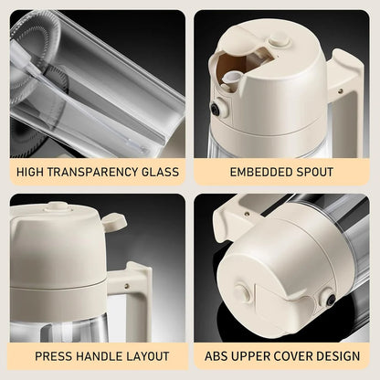 470ml Oil Sprayer Bottle – Spray & Pour Dual Use