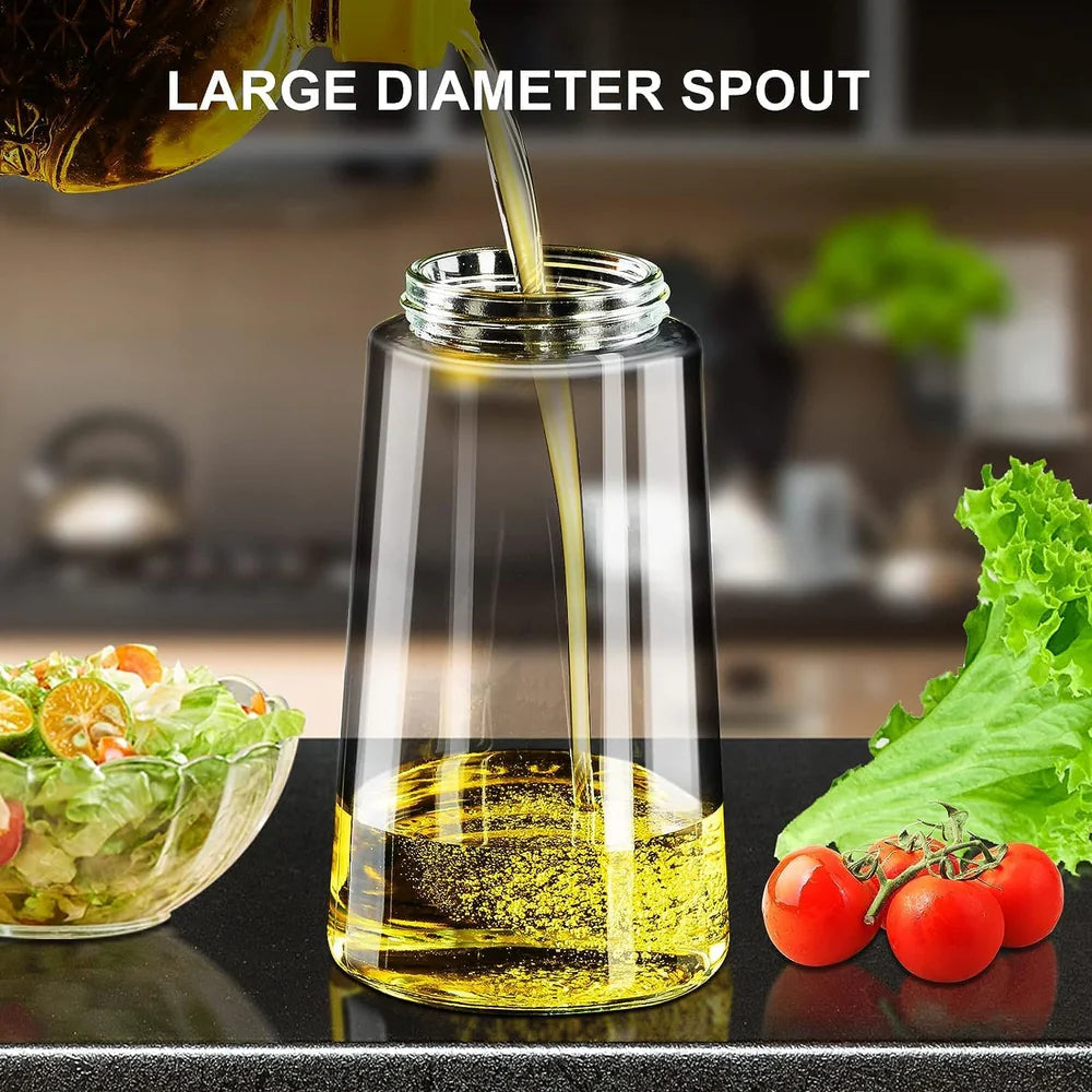 470ml Oil Sprayer Bottle – Spray & Pour Dual Use