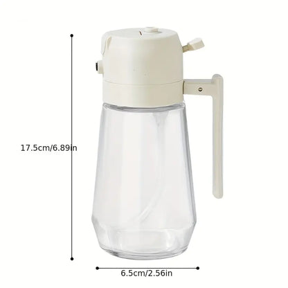 470ml Oil Sprayer Bottle – Spray & Pour Dual Use